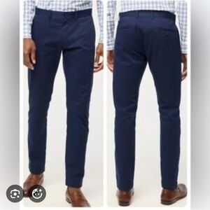 J. Crew Men's Deep Blue Chinos